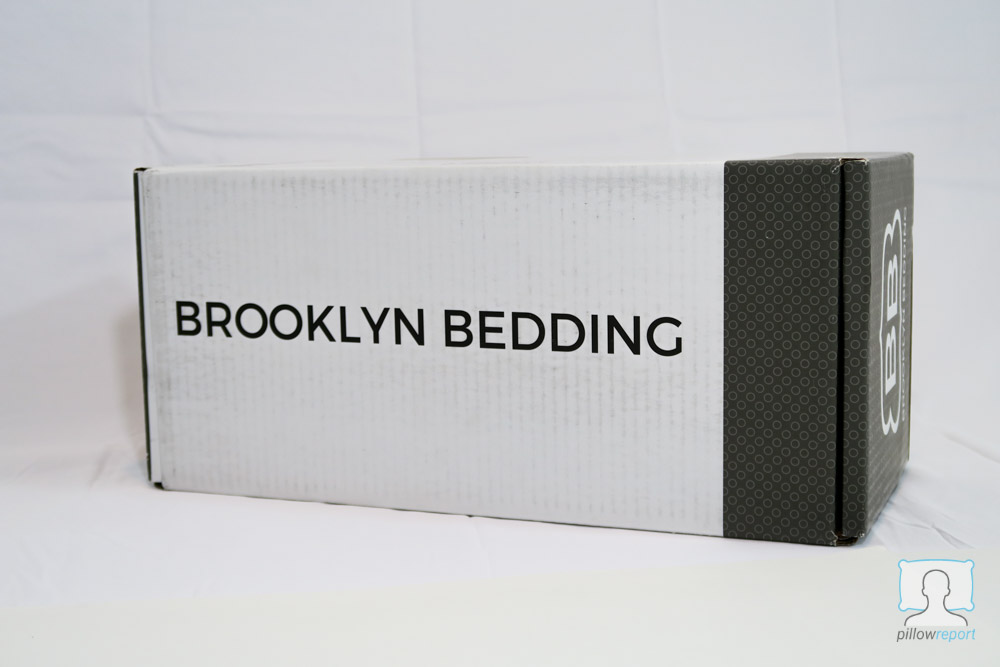 Brooklyn Bedding pillow review box